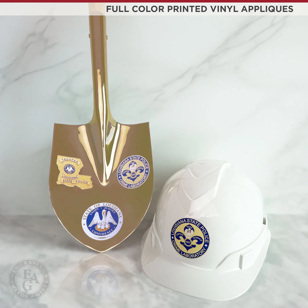 Groundbreaking Ceremonial Shovel Kit - Traditional Gold Plated D-Handle - Image 22