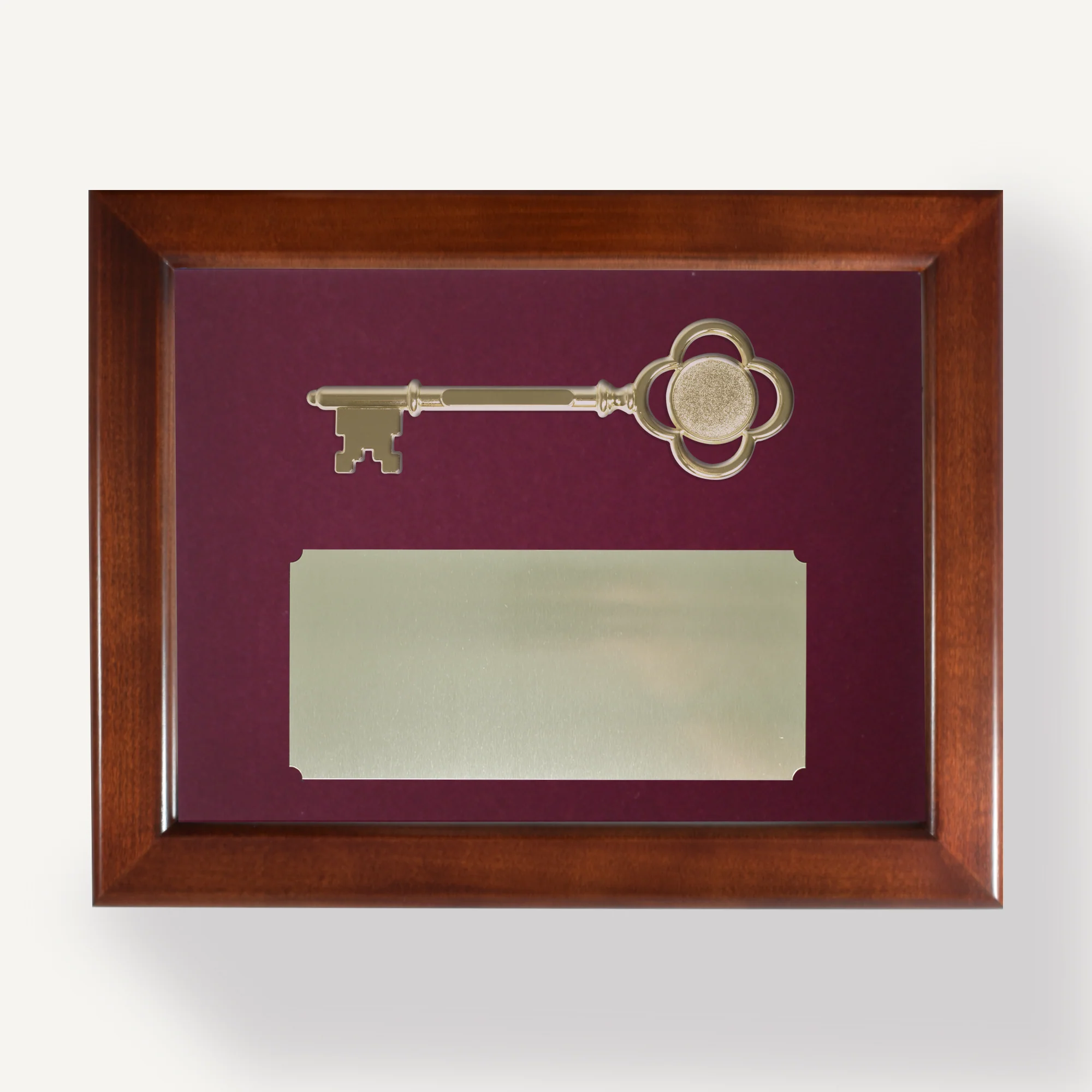 Key Display Case - 8" Gold Plated Ceremonial Key - Image 24