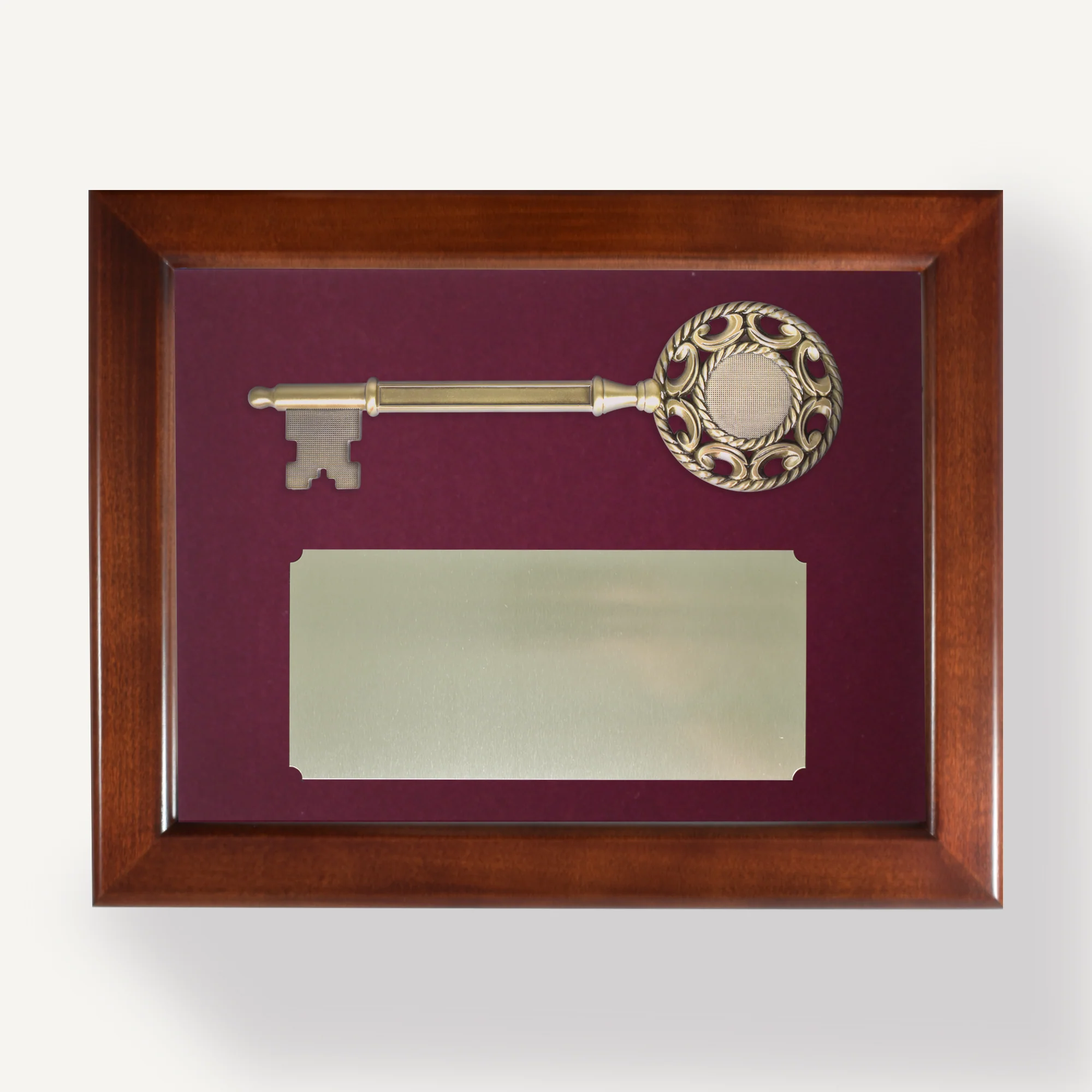 Key Display Case - 9"  Ornate Bronze Ceremonial Key - Image 21