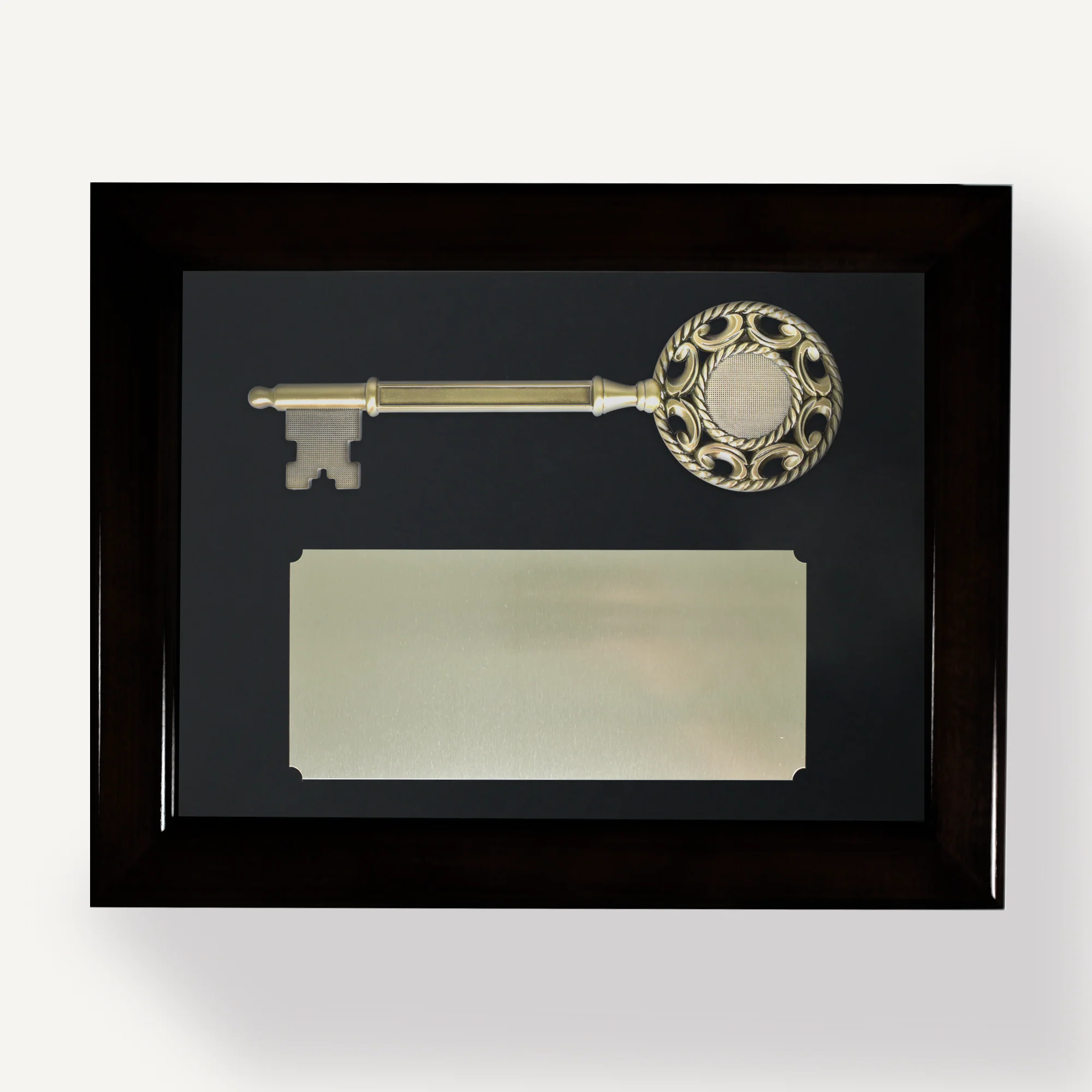 Key Display Case - 9"  Ornate Bronze Ceremonial Key - Image 9