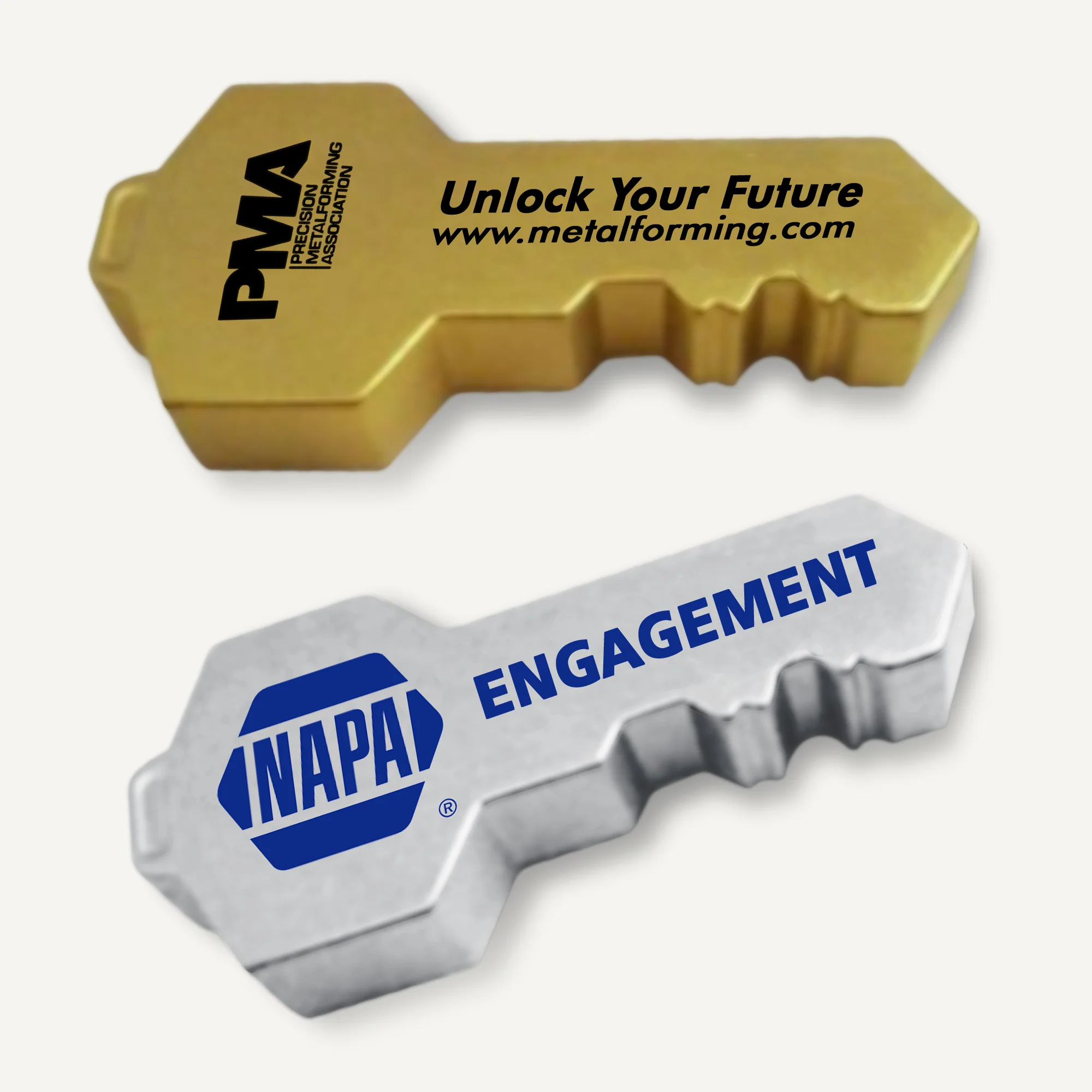 Key Shaped Stress Relievers