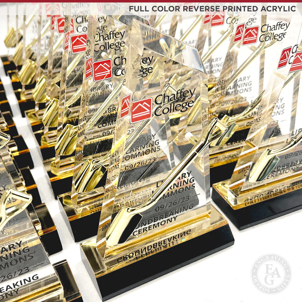 Miniature Shovel Acrylic Award - Image 10
