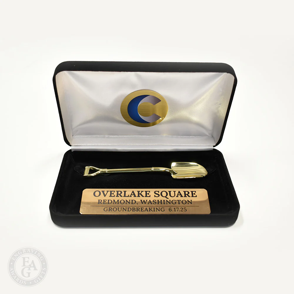 Miniature Ceremonial Shovel with Presentation Case - Image 9