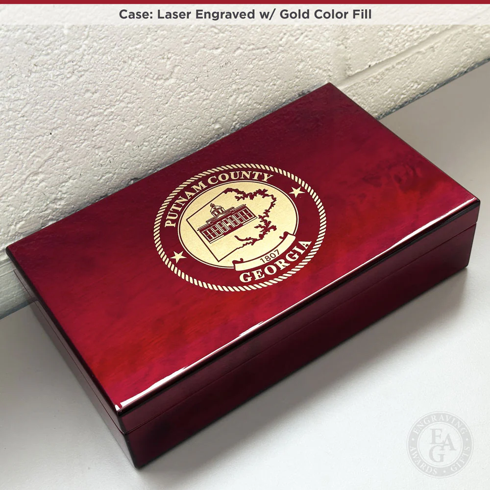Rosewood Gavel & Sound Block Presentation Set - Image 13