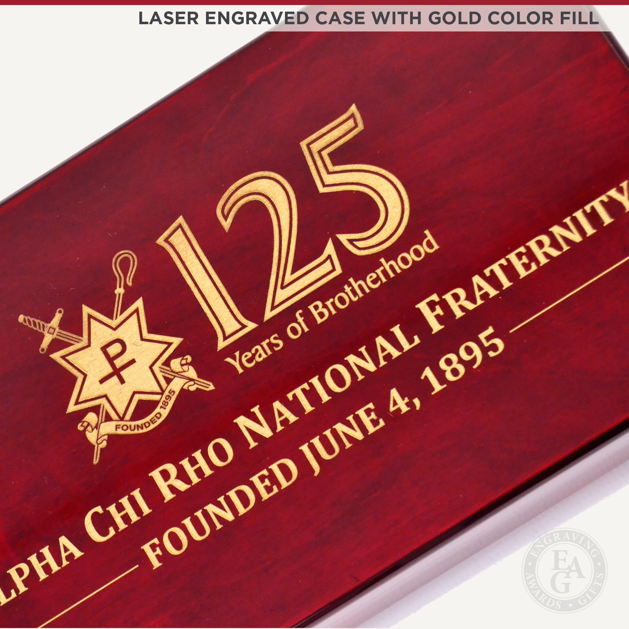 Rosewood Gavel & Sound Block Presentation Set - Image 3