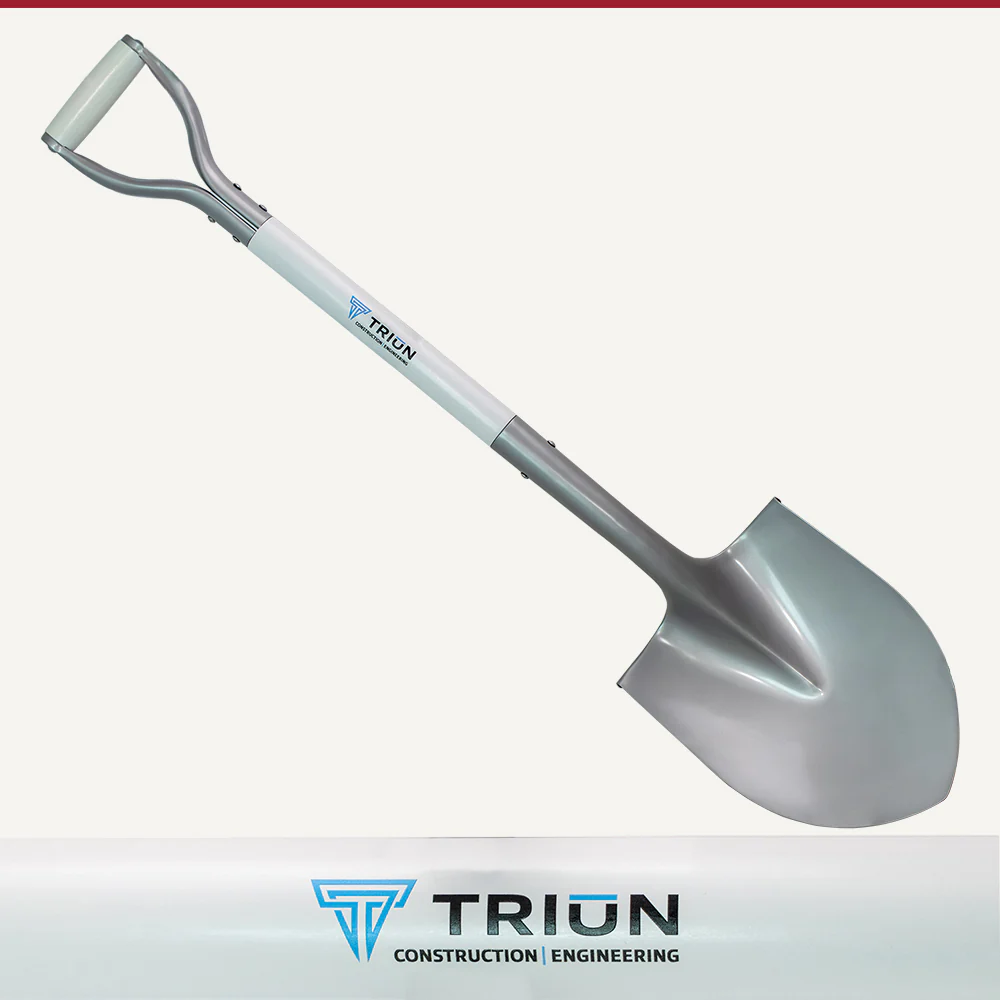 Silver Finish Ceremonial Groundbreaking Shovel - D-Handle - Image 20