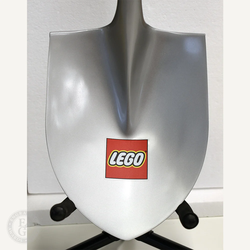 Silver Finish Ceremonial Groundbreaking Shovel - D-Handle - Image 29