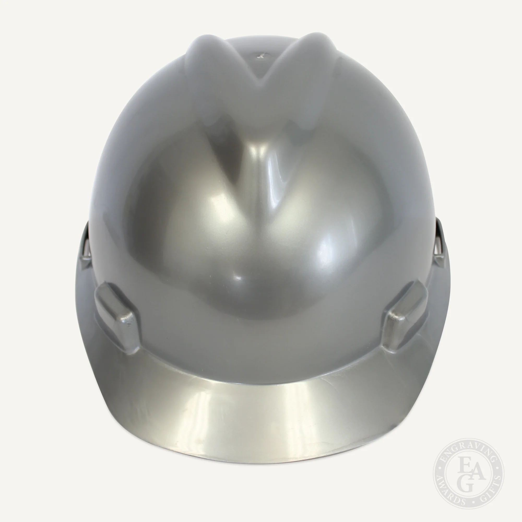 Silver Finish Ceremonial Hard Hat - Image 4