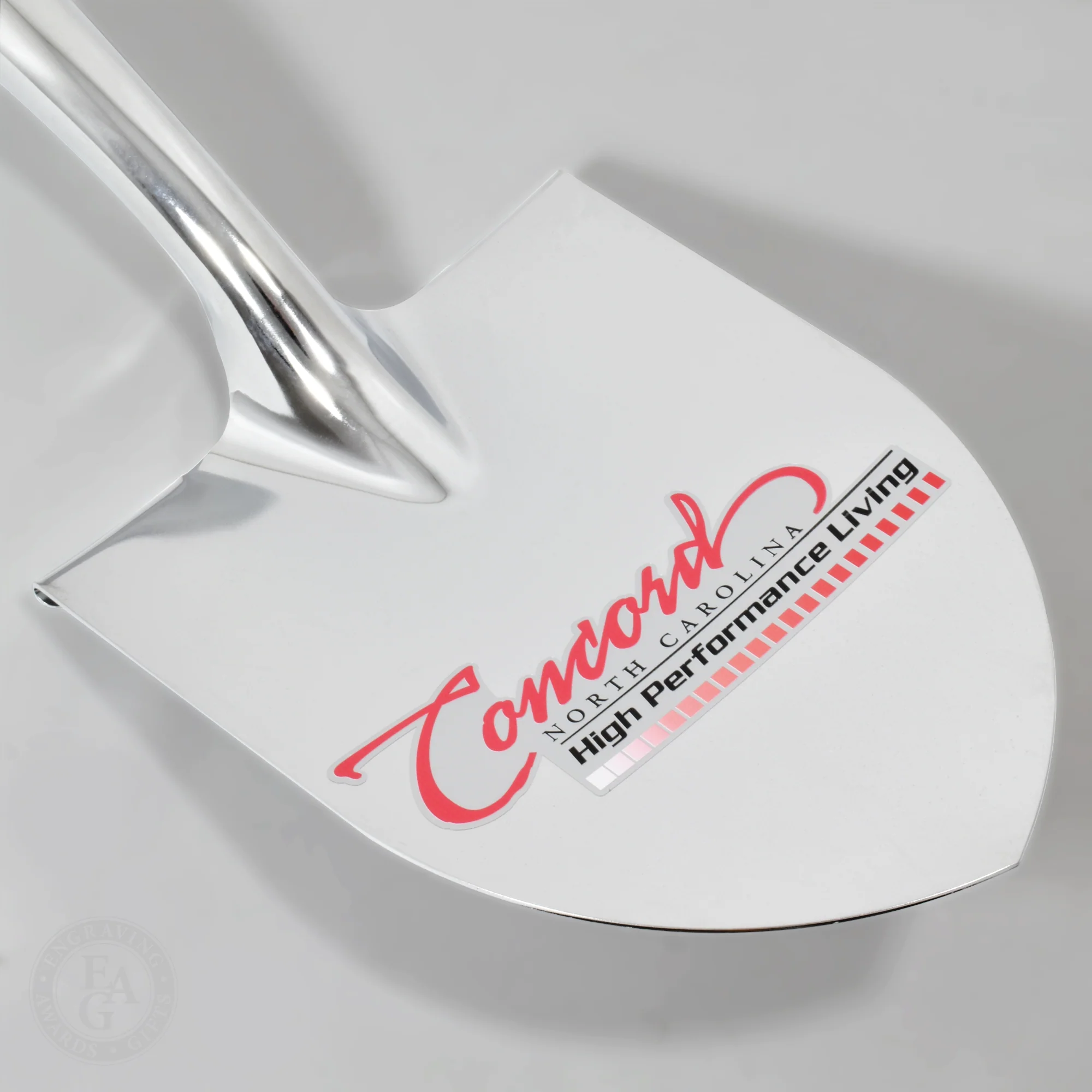 Specialty Chrome Plated Ceremonial Groundbreaking Shovel - D-Handle - Image 38