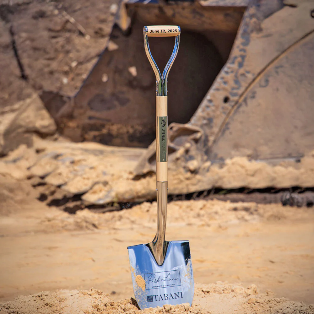 Specialty Chrome Plated Ceremonial Groundbreaking Shovel - D-Handle - Image 82