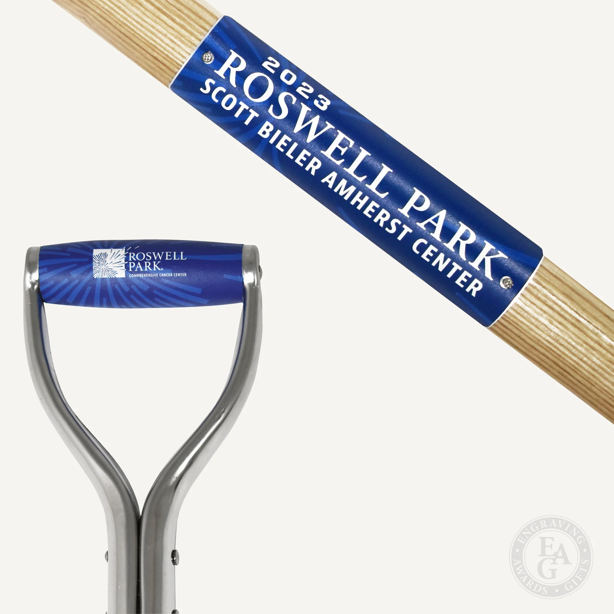 Stainless Steel Ceremonial Groundbreaking Shovel - Image 13