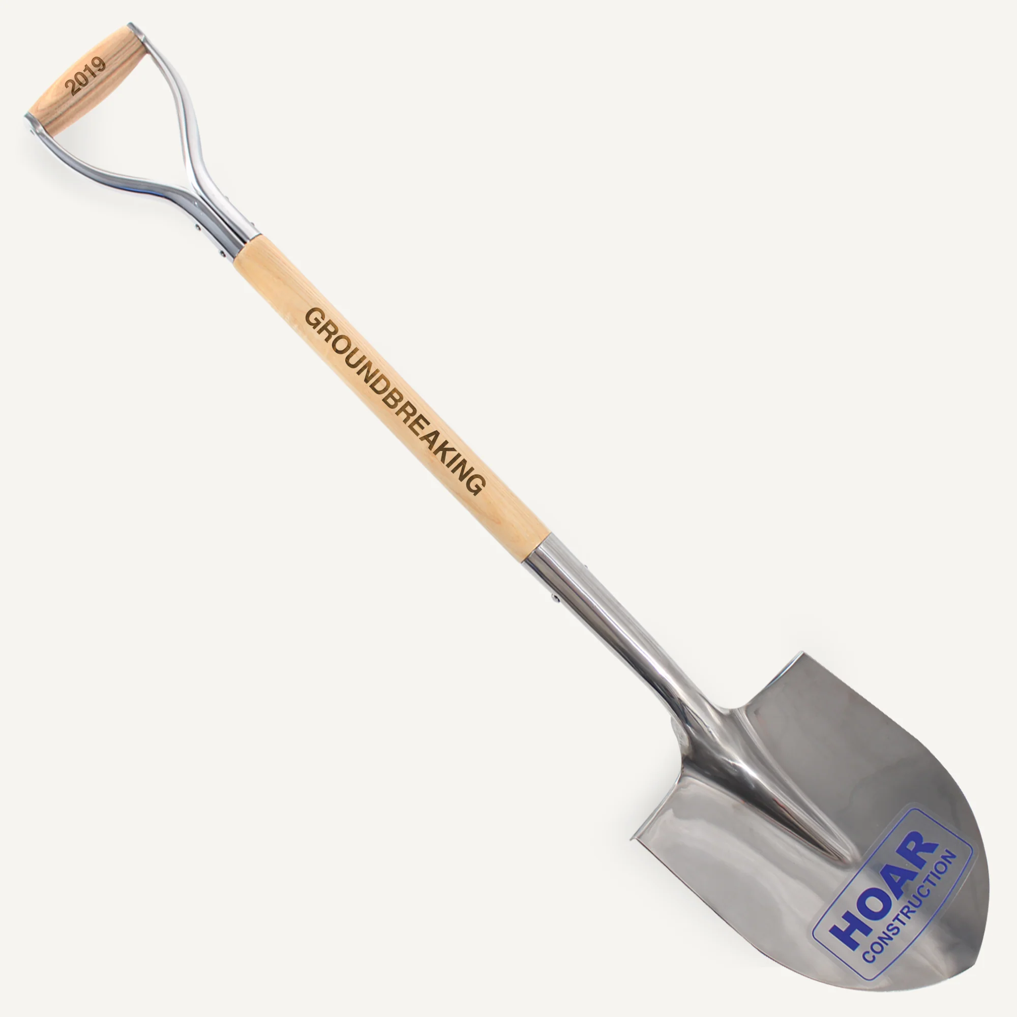 Stainless Steel Ceremonial Groundbreaking Shovel - Image 17
