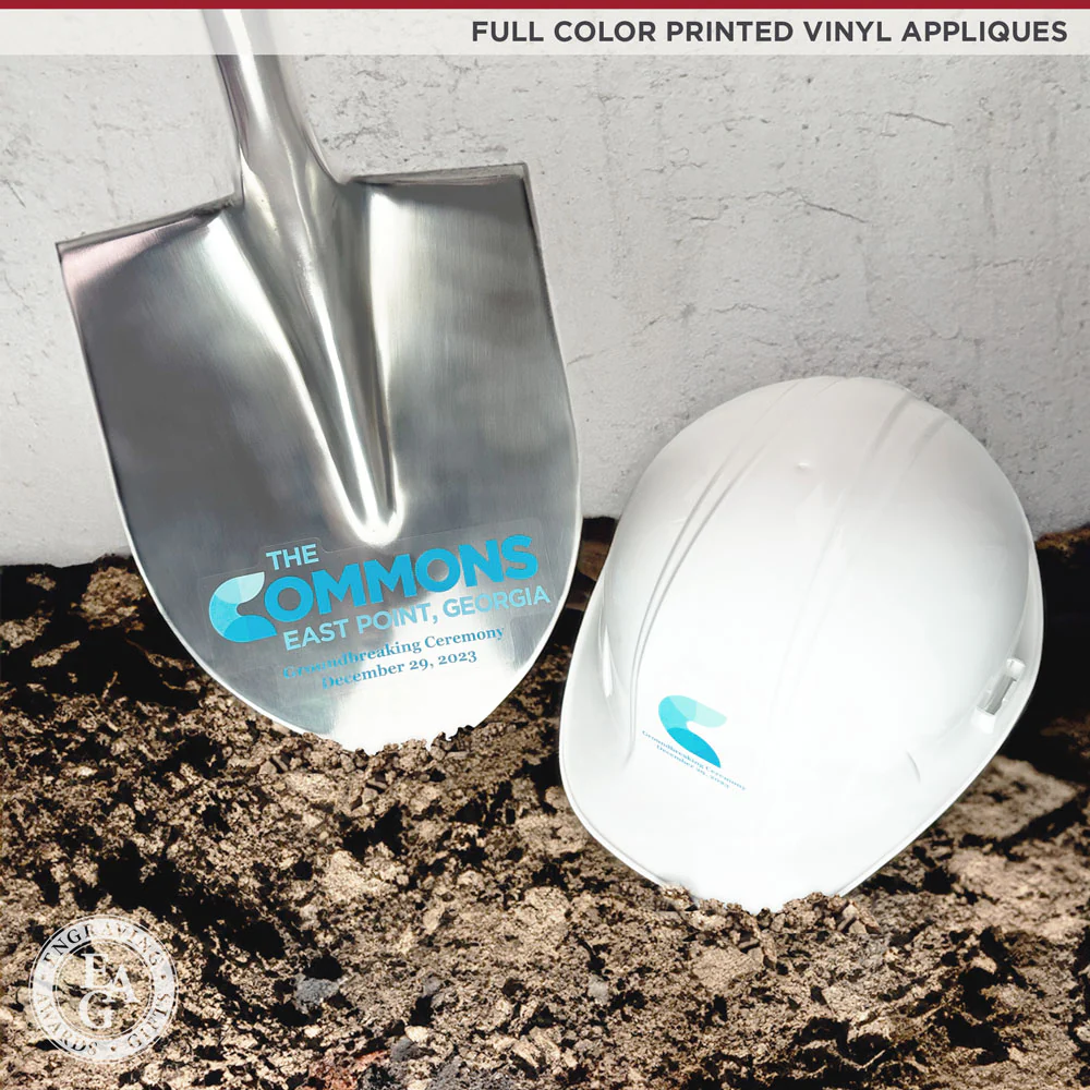 Stainless Steel Ceremonial Groundbreaking Shovel - Image 18