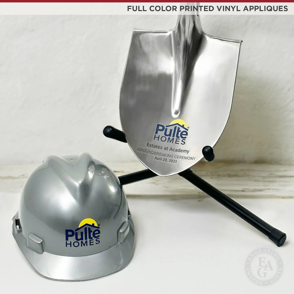 Stainless Steel Ceremonial Groundbreaking Shovel - Image 19